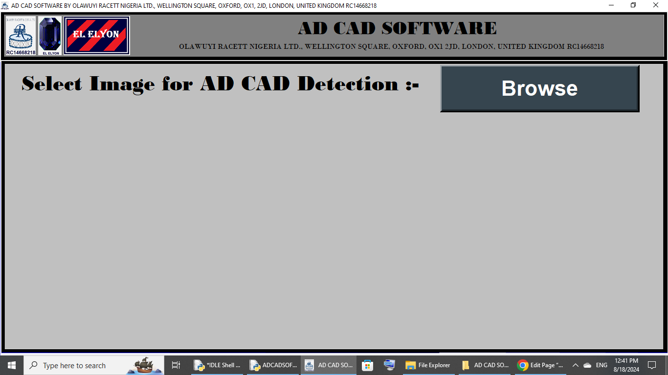 OX1 2JD AD CAD SOFTWARE 1